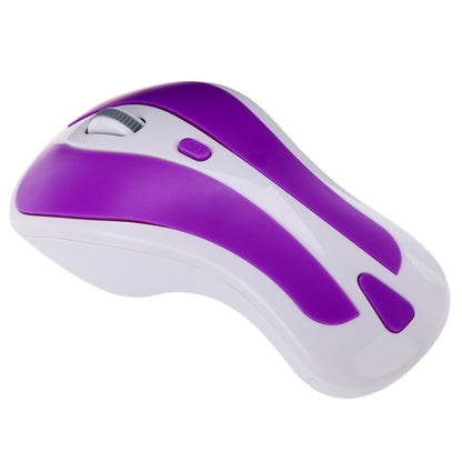 PR-01 6D Gyroscope Fly Air Mouse 2.4G USB Receiver 1600 DPI Wireless Optical Mouse for Computer PC Android Smart TV Box (Purple + White) - Wireless Mice by buy2fix | Online Shopping UK | buy2fix