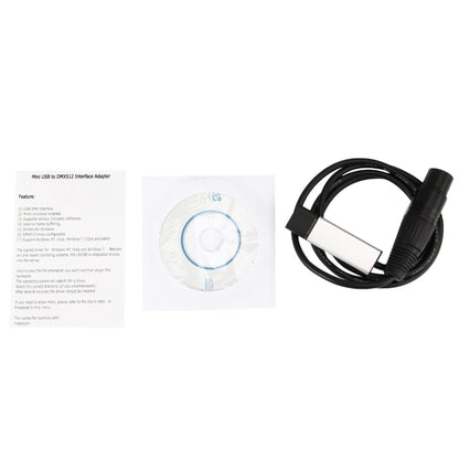 1m USB 2.0 to DMX512 Adapter Cable - LED Light by buy2fix | Online Shopping UK | buy2fix