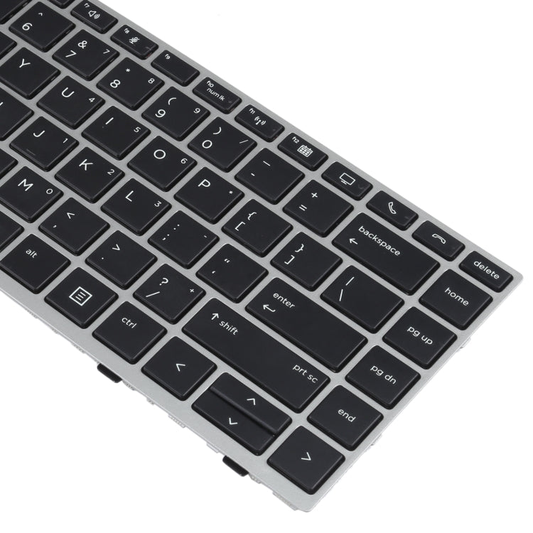 For HP Elitebook 840 G5 846 G5 745 G5 US Version Keyboard with Pointing Stick (Silver) - Computer & Networking by buy2fix | Online Shopping UK | buy2fix