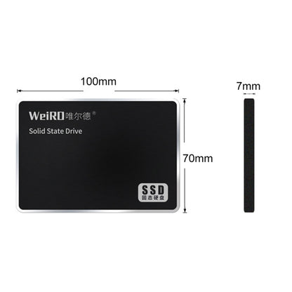 WEIRD S500 240GB 2.5 inch SATA3.0 Solid State Drive for Laptop, Desktop - Computer & Networking by buy2fix | Online Shopping UK | buy2fix