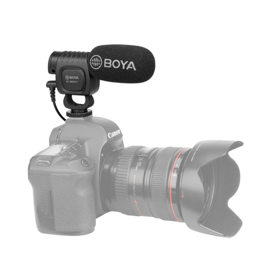 BOYA Portable Mini Condenser Live Show Video Recording Microphone for DSLR / Smart Phones - Consumer Electronics by BOYA | Online Shopping UK | buy2fix