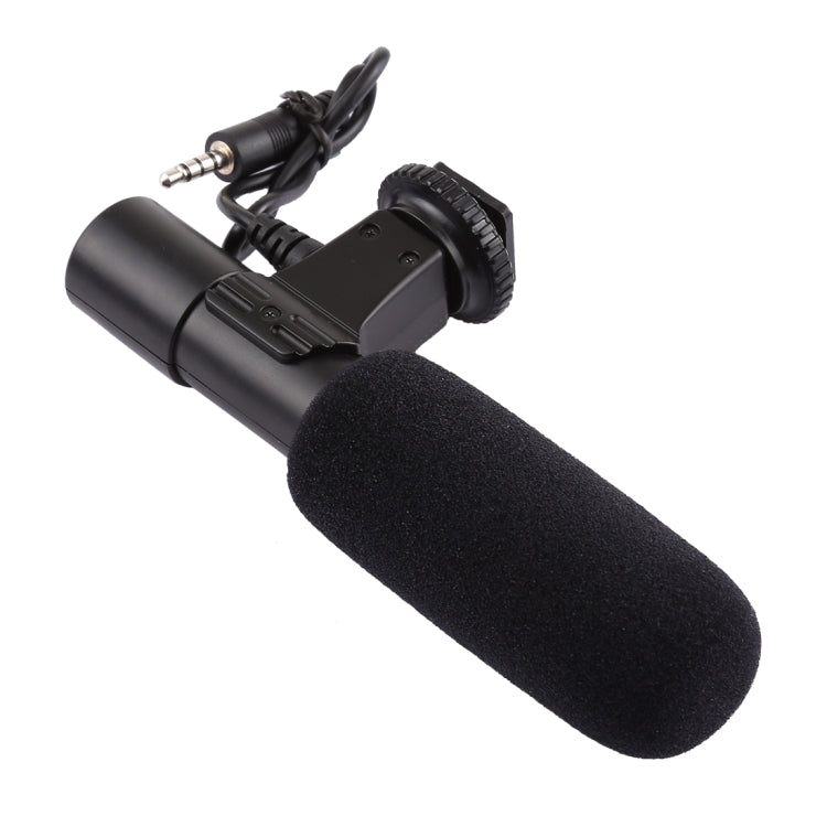 MIC-02 30-18000Hz Rate Sound Clear Stereo Microphone for Smartphone, Cable Length: 28cm - Consumer Electronics by buy2fix | Online Shopping UK | buy2fix