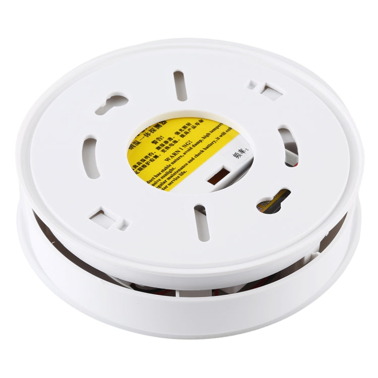 433MHz Photoelectronc Smoke and Heat Detector(White) - Security by buy2fix | Online Shopping UK | buy2fix