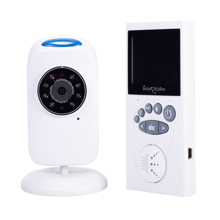 WLSES GB101 2.4 inch Wireless Surveillance Camera Baby Monitor, UK Plug - Security by buy2fix | Online Shopping UK | buy2fix