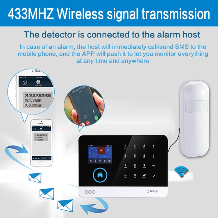 PA-92R Intelligent Wireless PIR Detector - Security by buy2fix | Online Shopping UK | buy2fix