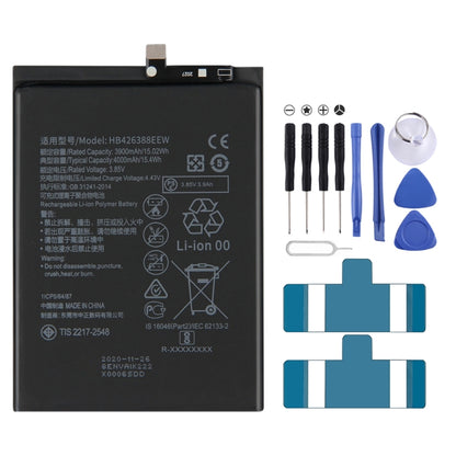 4000mAh HB426388EEW Li-Polymer Battery Replacement for Huawei Enjoy 20 Pro / Enjoy Z / Honor 30 Youth - For Huawei by buy2fix | Online Shopping UK | buy2fix