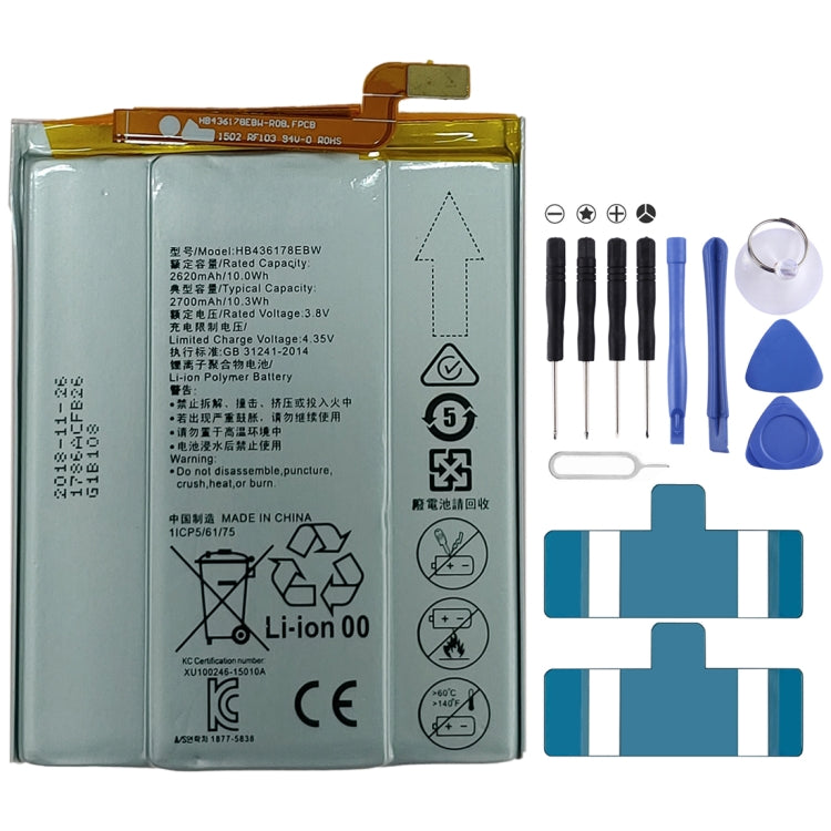 HB436178EBW Li-ion Polymer Battery for Huawei Mate S CRR-CL00 CRR-UL00 - For Huawei by buy2fix | Online Shopping UK | buy2fix