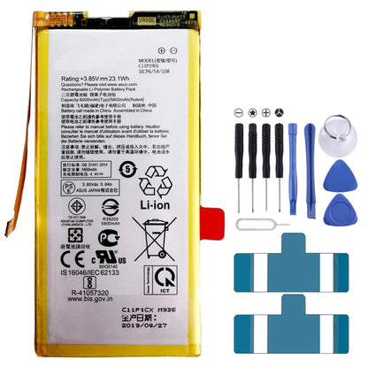 6000mAh C11P1901 for ASUS ROG Phone II Li-ion Battery - Others by buy2fix | Online Shopping UK | buy2fix