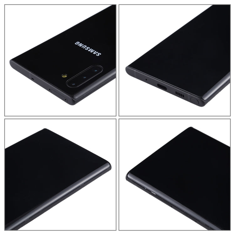 For Galaxy Note 10 Black Screen Non-Working Fake Dummy Display Model (Black) - Mobile Accessories by buy2fix | Online Shopping UK | buy2fix