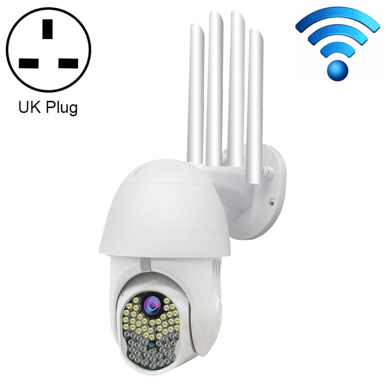 AL-63 2.0 Million Pixels 1080P HD WiFi IP Camera, Support Night Vision & Motion Detection & Two-way Intercom & TF Card, UK Plug - Security by buy2fix | Online Shopping UK | buy2fix