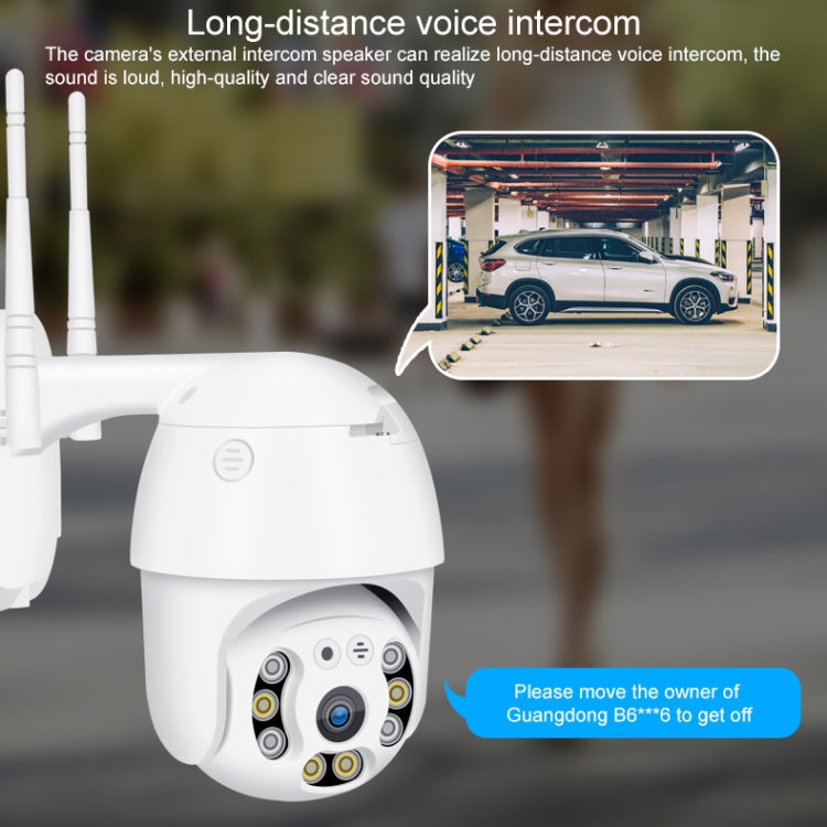 QX21 1080P HD WiFi IP Camera, Support Night Vision & Motion Detection & Two Way Audio & TF Card, AU Plug - Security by buy2fix | Online Shopping UK | buy2fix