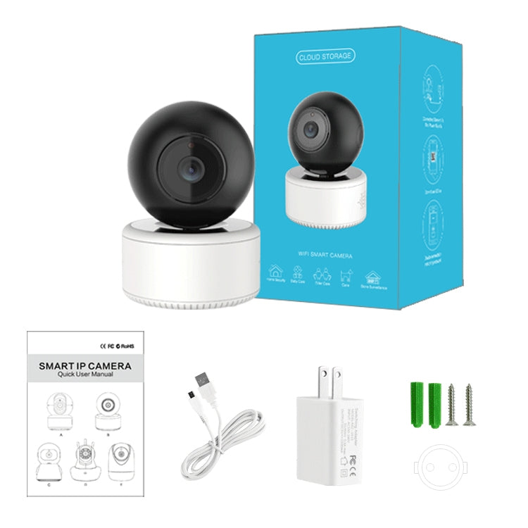 YT46 HD Wireless Indoor Network Shaking Head Camera, Support Motion Detection & Infrared Night Vision & Micro SD Card, AU Plug - Security by buy2fix | Online Shopping UK | buy2fix