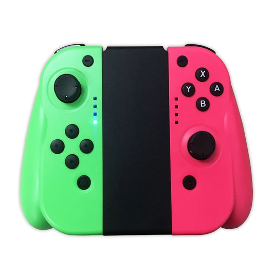 Left and Right Wireless Bluetooth Game Controller Gamepad for Switch Joy-Con(Green+Red) - Gamepads by buy2fix | Online Shopping UK | buy2fix