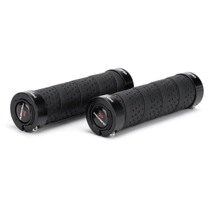 PROMEND GR-515 1 Pair Shock-absorbing Anti-skid Mountain Bike Grips Cover (Black) - Bicycle Grips by PROMEND | Online Shopping UK | buy2fix