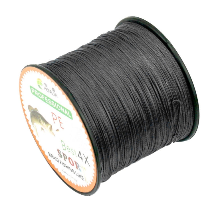 HENGJIA 4.0# 0.34mm 45LB 18.1kg Tension 500m Extra Strong 4 Shares Braid PE Fishing Line Kite Line(Black) - Outdoor & Sports by HENGJIA | Online Shopping UK | buy2fix