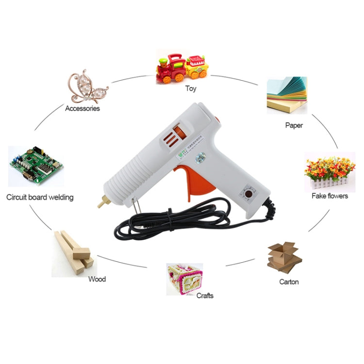 BEST-B-F 100W AC 220V Hot Melt Glue Gun Temperature Adjustable - Hot Melt Glue Gun by BEST | Online Shopping UK | buy2fix