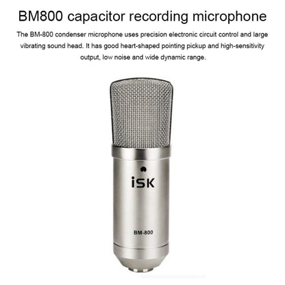 ISK BM-800 Sound Recording Microphone Condenser Mic for Studio and Broadcasting - Consumer Electronics by buy2fix | Online Shopping UK | buy2fix