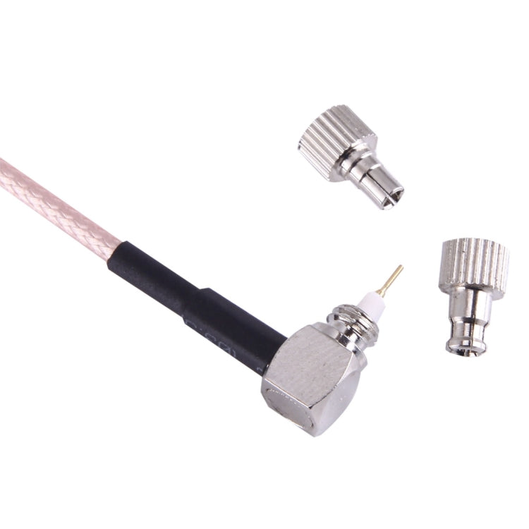 15cm F Female to TS9 + CRC9 RG316 Cable - Connectors by buy2fix | Online Shopping UK | buy2fix