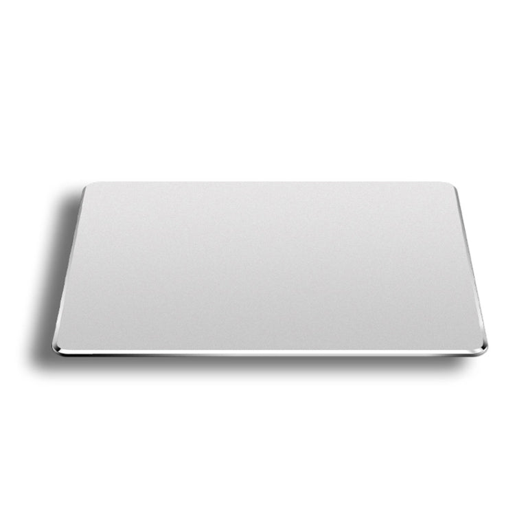 Aluminum Alloy Double-sided Non-slip Mat Desk Mouse Pad, Size : M(Silver) - Mouse Pads by buy2fix | Online Shopping UK | buy2fix