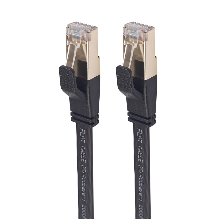 CAT8-2 Double Shielded CAT8 Flat Network LAN Cable, Length: 3m - Lan Cable and Tools by buy2fix | Online Shopping UK | buy2fix