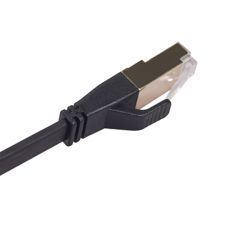 CAT8-2 Double Shielded CAT8 Flat Network LAN Cable, Length: 15m - Lan Cable and Tools by buy2fix | Online Shopping UK | buy2fix