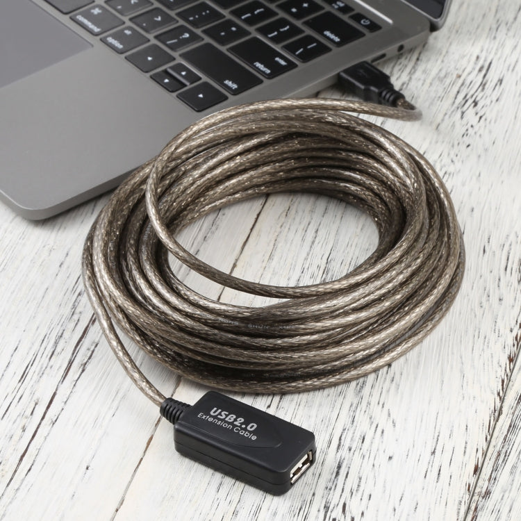 USB 2.0 Active Extension Cable, Length: 20m - USB Cable by buy2fix | Online Shopping UK | buy2fix