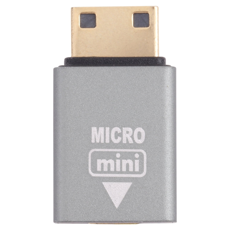 Micro HDMI Female to Mini HDMI Male Adapter - Adapter by buy2fix | Online Shopping UK | buy2fix