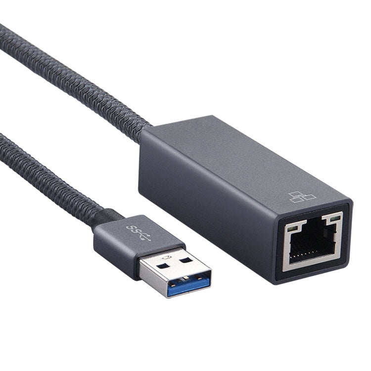 USB 3.0 AM to RJ45 Gigabit Adapter Cable, Length: 20cm - USB 3.0 by buy2fix | Online Shopping UK | buy2fix