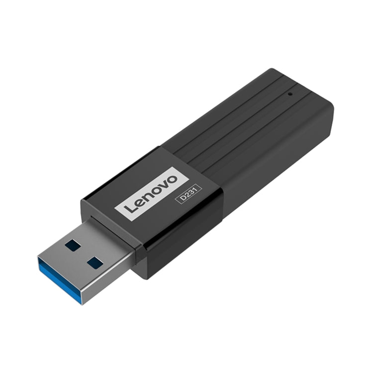 Original Lenovo D231 2 in 1 5Gbps USB 3.0 Card Reader (Black) -  by Lenovo | Online Shopping UK | buy2fix