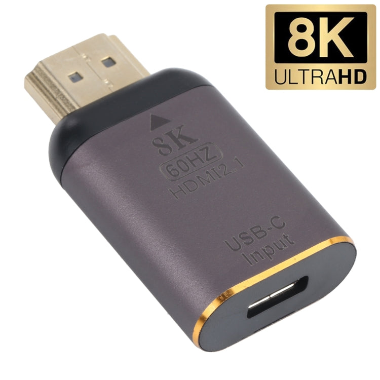 8K 60Hz USB-C / Type-C Female to HDMI Male Adapter - Adapter by buy2fix | Online Shopping UK | buy2fix