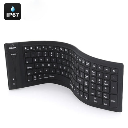 JA-11 108-keys Foldable Silicone Bluetooth Keyboard - Wireless Keyboard by buy2fix | Online Shopping UK | buy2fix