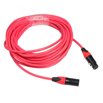 XRL Male to Female Microphone Mixer Audio Cable, Length: 1.8m (Red) - Consumer Electronics by buy2fix | Online Shopping UK | buy2fix