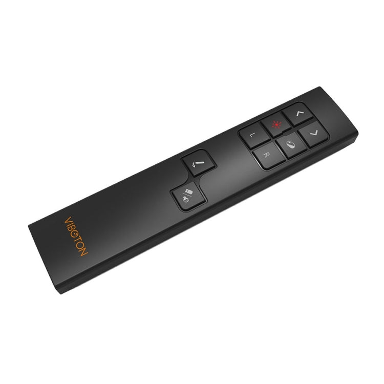 VIBOTON PP930 2.4GHz Multimedia Presentation Remote PowerPoint Clicker Wireless Presenter Handheld Controller Flip Pen, Control Distance: 30m(Black) -  by VIBOTON | Online Shopping UK | buy2fix