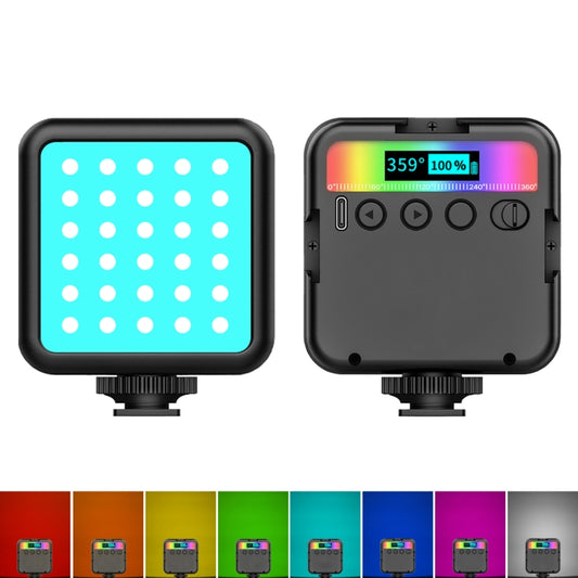 PULUZ Pocket 2500-9000K+RGB Full Color Beauty Fill Light Handheld Camera Photography LED Light (Black) -  by PULUZ | Online Shopping UK | buy2fix