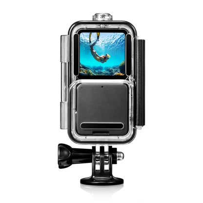 PULUZ 60m Waterproof Housing Diving Case for DJI Action 2 Camera Unit / Action 2 Power Combo / Action 2 Dual-Screen Combo(Transparent) -  by PULUZ | Online Shopping UK | buy2fix