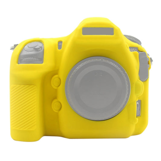 PULUZ Soft Silicone Protective Case for Nikon D850(Yellow) - Protective Case by PULUZ | Online Shopping UK | buy2fix