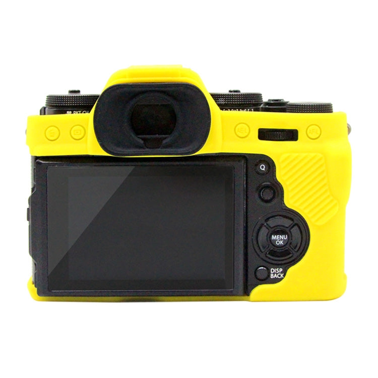 PULUZ Soft Silicone Protective Case for FUJIFILM XT3(Yellow) - Protective Case by PULUZ | Online Shopping UK | buy2fix