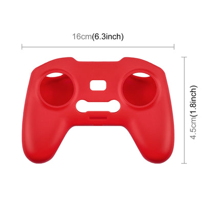 For DJI FPV Combo Remote Control PULUZ Silicone Protective Case(Red) - DJI & GoPro Accessories by PULUZ | Online Shopping UK | buy2fix