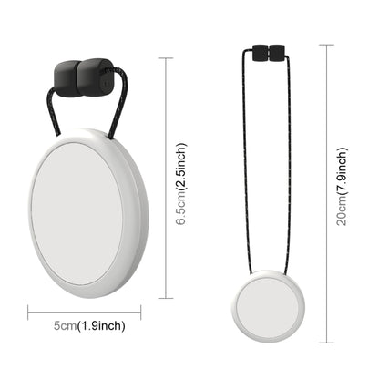 For Insta360 GO 3 / GO 3S PULUZ Magnetic Pendant Holder Quick Release Neck Strap (White) - Mount & Holder by PULUZ | Online Shopping UK | buy2fix