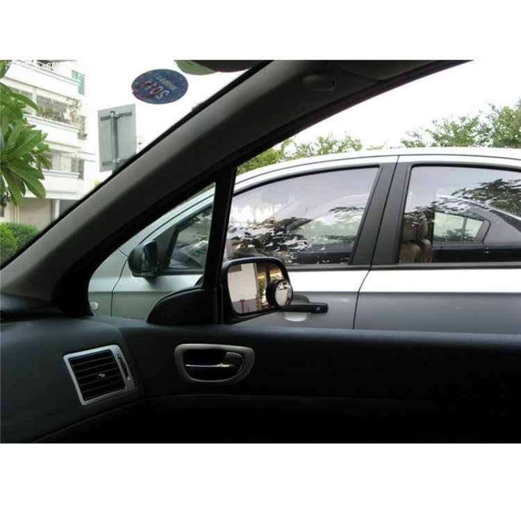 3R-012 Car Blind Spot Mirror, 360 Degrees Angle Adjustable(Black) - Convex Mirror & Accessories by 3R | Online Shopping UK | buy2fix