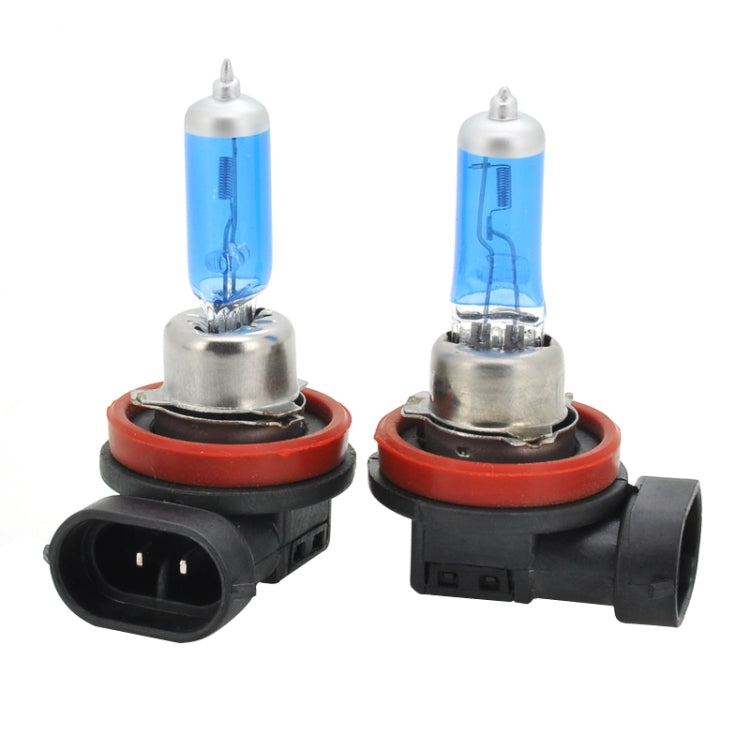 H11 Halogen Car Headlight, 2400 Lumens White Light, 12V / 100W 6000K - In Car by buy2fix | Online Shopping UK | buy2fix