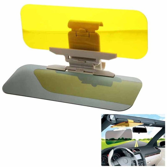 2 in 1 HD Car Anti-Glare Dazzling Goggle Day Night Vision Driving Mirror Sun Visors - Interior Mirrors by buy2fix | Online Shopping UK | buy2fix