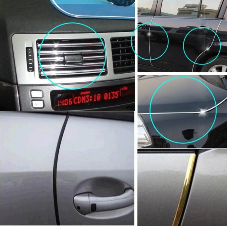 Car Auto Truck Door Edge Guard Trim Molding Protector Strip, Length: 12m(Black) - Decorative Strip by buy2fix | Online Shopping UK | buy2fix