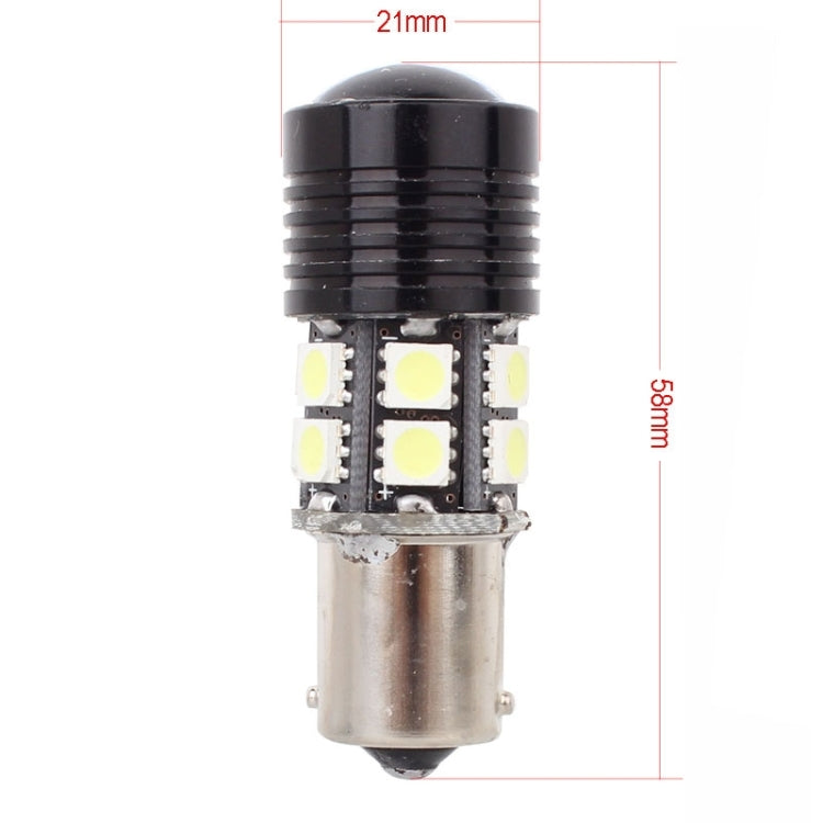 2PCS 1156 12 x 5050 SMD 3W + 1 x XP-E 5W 550LM 6500K White Light LED Car Foglight , DC12V - In Car by buy2fix | Online Shopping UK | buy2fix