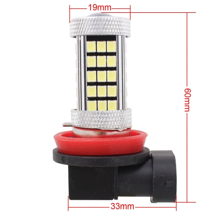 2 PCS H11 12.6W 630LM 6500K White Light 2835 SMD 66 LED Car Fog Light,  DC12V - In Car by buy2fix | Online Shopping UK | buy2fix