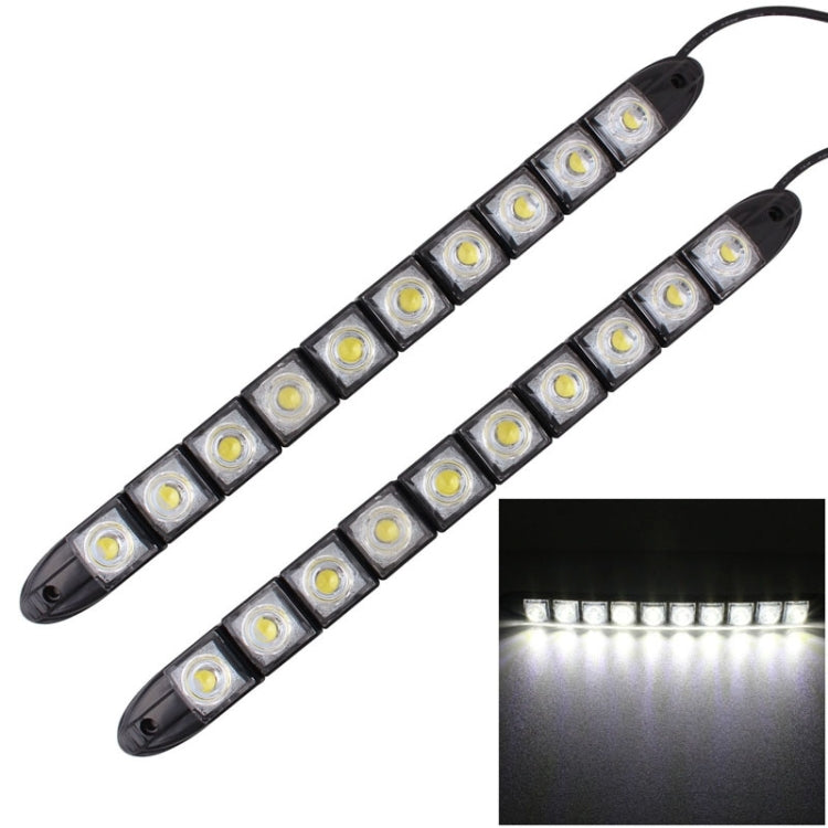 2 PCS  5W 10 LED SMD 5050 Flexible Snake LED Car Daytime Running Lights, DC 12V - In Car by buy2fix | Online Shopping UK | buy2fix