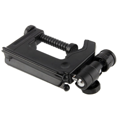 Portable Multi-Function Folding Clamp Tripod for Mini Card Digital Camera(Black) - Camera Accessories by buy2fix | Online Shopping UK | buy2fix