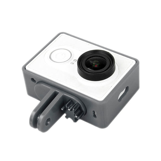 TMC Plastic Frame Mount Housing For Xiaomi Yi Sport Camera(HR319-GY)(Grey) - DJI & GoPro Accessories by TMC | Online Shopping UK | buy2fix