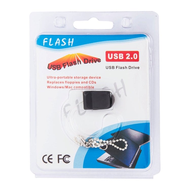 16GB Mini USB Flash Drive with Chain for PC and Laptop - USB Flash Drives by buy2fix | Online Shopping UK | buy2fix