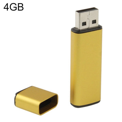 Business Series USB 2.0 Flash Disk, Golden (4GB) - USB Flash Drives by buy2fix | Online Shopping UK | buy2fix